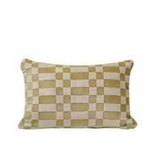 Housse De Coussin  Chenille épaisse au motif damier Madura