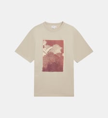 t-shirt sérigraphié par Aurore de la Morinerie Agnès b.