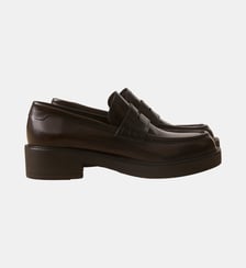 Mocassins en cuir glacé Numéro 198 Rivecour