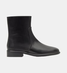 Bottines à talon large en cuir ELSA Castaner