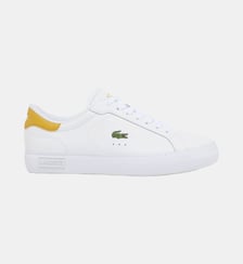 Sneakers Powercourt femme en cuir Lacoste