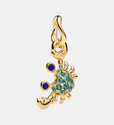 Charm Pendant Crabe Doré Pandora
