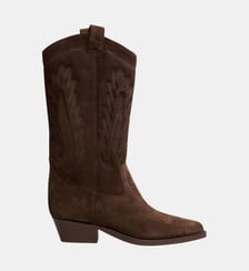 Bottes santiags Delea en cuir daim Jonak