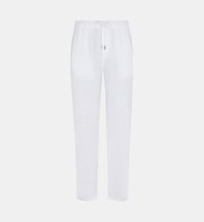 Pantalon large en lin uni Vilebrequin