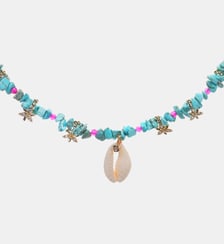 Collier perles et pampilles PAPOUASY Hipanema