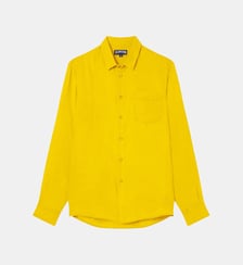 Chemise en lin unie Vilebrequin