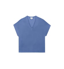 T-shirt manches courtes col v uni MARCELINA La Petite Etoile