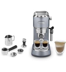 Machine à expresso Dedica Arte EC785.AE bleu + kit barista DeLonghi