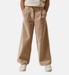 Pantalon flare en velours Cyrillus