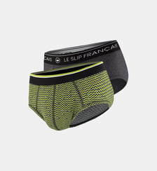 Lot de 2 slips en coton Le Slip Francais