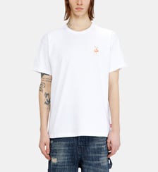 T-shirt avec imprimé cochon et logo Diesel