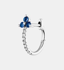 Petit cerceau en or blanc 9 carats Aristocrazy