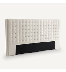 Tête de lit capitonnée L220cm bouclette AM.PM