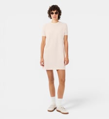 Robe Piqué fluide festonnée Lacoste
