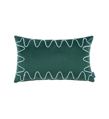 Coussin brodé Rita Eco-velours Nobodinoz