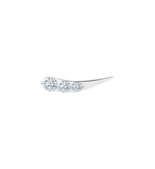 Puce STARDUST gauche - 3 diamants, 3 diamants, poids total 0,32ct approx.  - Or blanc 750‰ La Brune & La Blonde