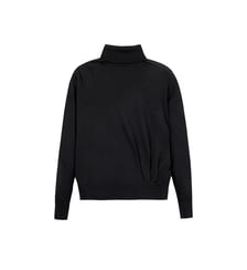 Pull col roulé tricot fin 100% laine Ikks
