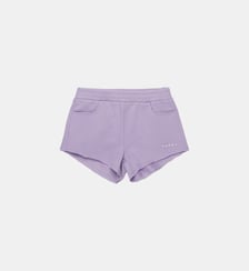 Short en molleton avec logo Marni