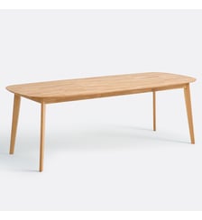 Table à manger, en chêne massif, 8 à 10 couverts La Redoute Interieurs