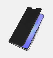 Coque intégrale Samsung Galaxy A37 folio Noir Essentiel B