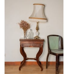 Table d'appoint en bois Francine N°524- Produit chiné Debongout