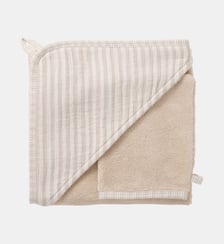 Cape de bain + gant BB & Co
