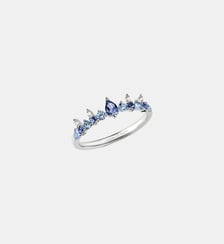 Bague avec pierres bleues Thomas Sabo
