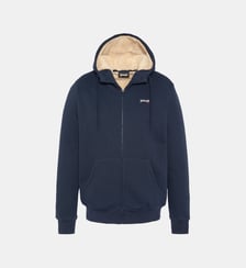 Sweatshirt zippé à capuche Schott