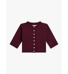 Cardigan pression en molleton de coton Agnès b.