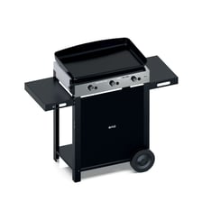 Plancha gaz Combo Initial 65 Inox 3 bruleurs sur chariot, 62x36 cm Eno