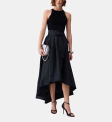 Robe longue en taffetas Liu Jo