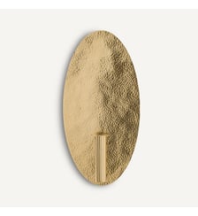Miroir bougeoir vase mural ovale, hauteur 40 cm AM.PM