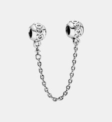 Charm Chaîne de Confort Couronne de Cœurs Pandora