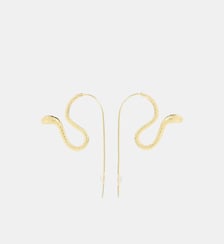Boucles d'oreilles vipère ondulante Les Néréides