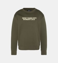Sweatshirt imprimé col rond Schott