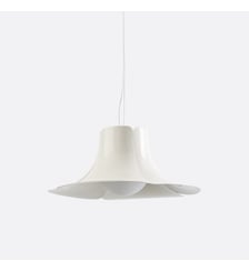 Suspension pétales métal fer et opaline Ø48 cm La Redoute Interieurs