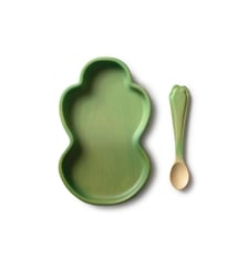 Assiette et cuillère Kendall le Chou Kale Oli & Carol
