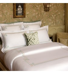 Housse de couette en satin Yves Delorme