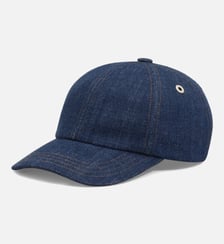Casquette Empiècement Côté Ami Paris unisexe en Denim AMI Paris