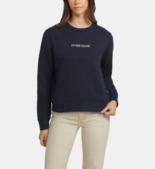 Sweat droit signature Guess Jeans