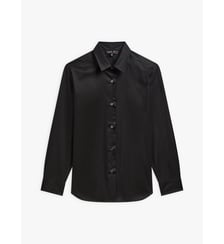 chemise blanche en sergé de coton Agnès b.