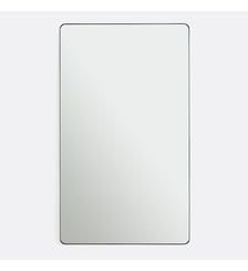 Miroir rectangulaire, en métal fer, largeur 100 x hauteur 170 cm La Redoute Interieurs