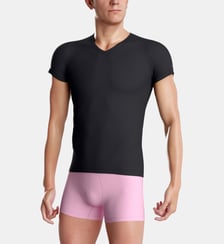 Maillot de corps slim manches courtes coton stretch Eden Park