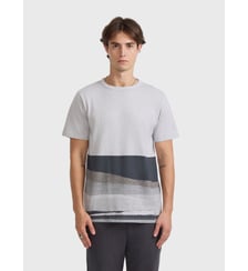 t-shirt en coton sérigraphié Agnès b.