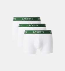 Lot de 3 boxers courts coton stretch Lacoste