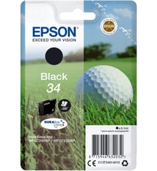 Cartouche d'encre T3461 série Balle de golf noire Epson