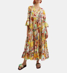 Robe Jennifer Jane Holi Yellow La DoubleJ