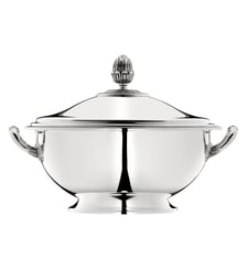 Soupière et couvercle en métal argenté - MALMAISON Christofle
