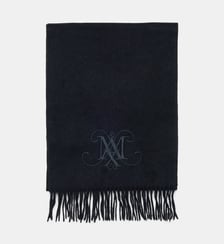 Écharpe en laine avec logo brodé MAX&Co.