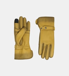 Hooper Gants Homme en Cuir Doublés Alpaga Agnelle